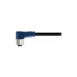 Connecteur femelle M12S, 3 pol., codage A IP67, 4A, non-blindé